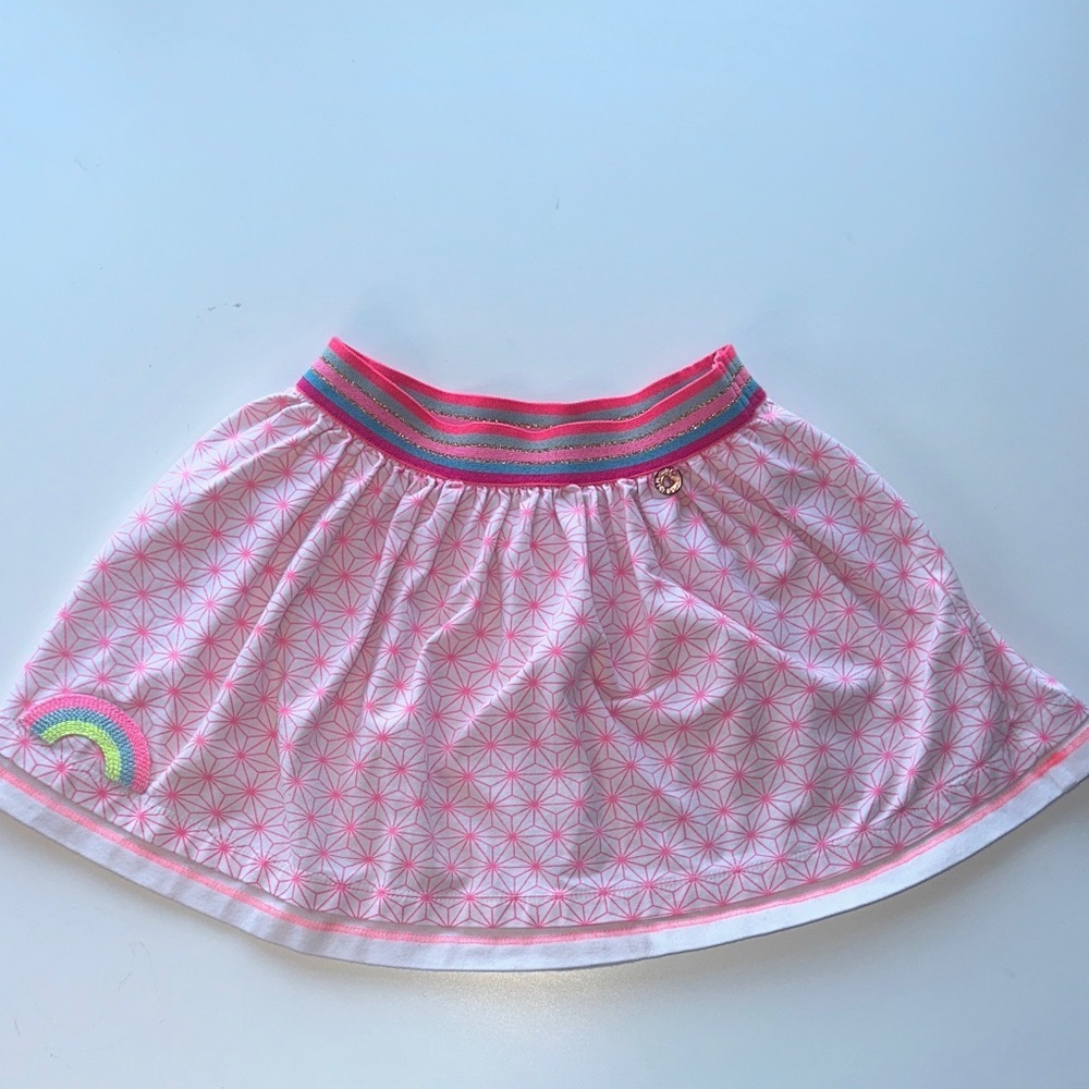Mim-Pi Geometric Rainbow Skirt 122 7
